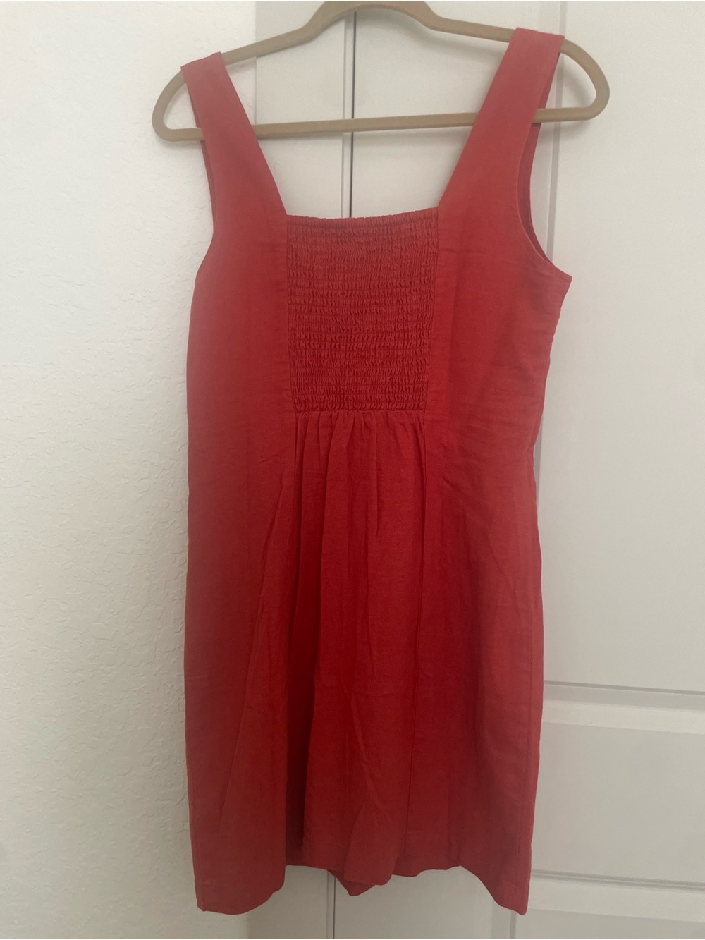 Old Navy Red Square-Neck Mini Dress - Picture 3 of 3